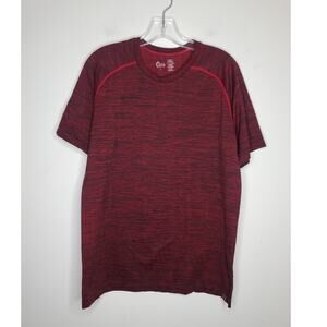 Zyia Active red short sleeve athletic workout shirt - large